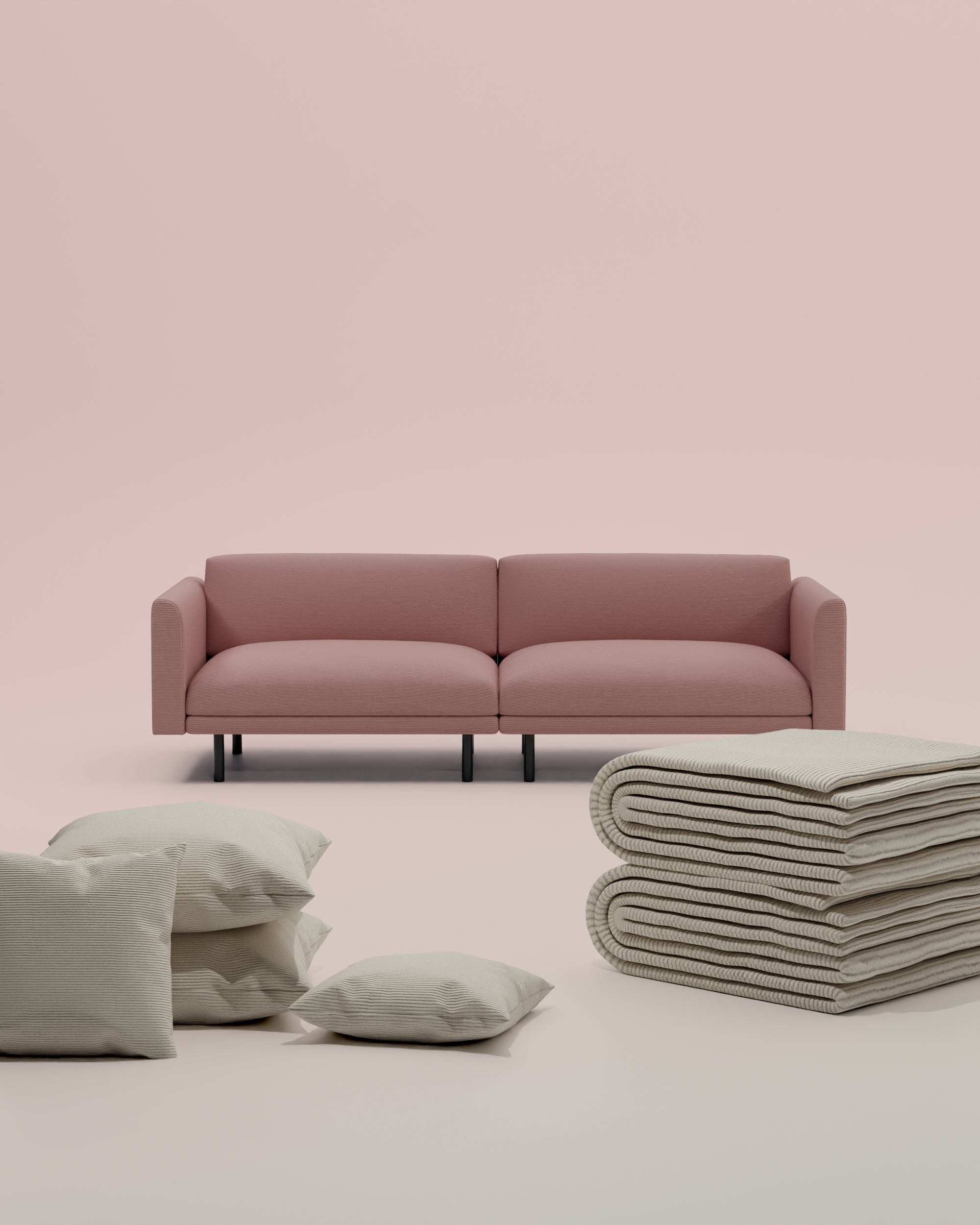 3 in 1 set Aera 2.5 seater modular sofa