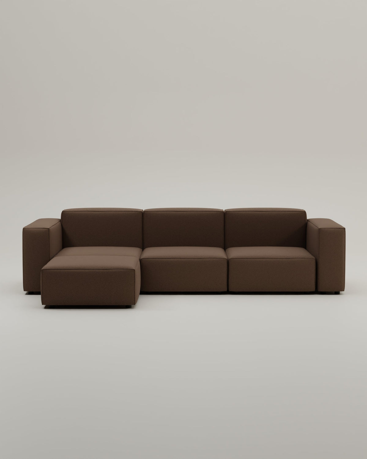 Harvey 4-seater L-shaped modular sofa with bed function