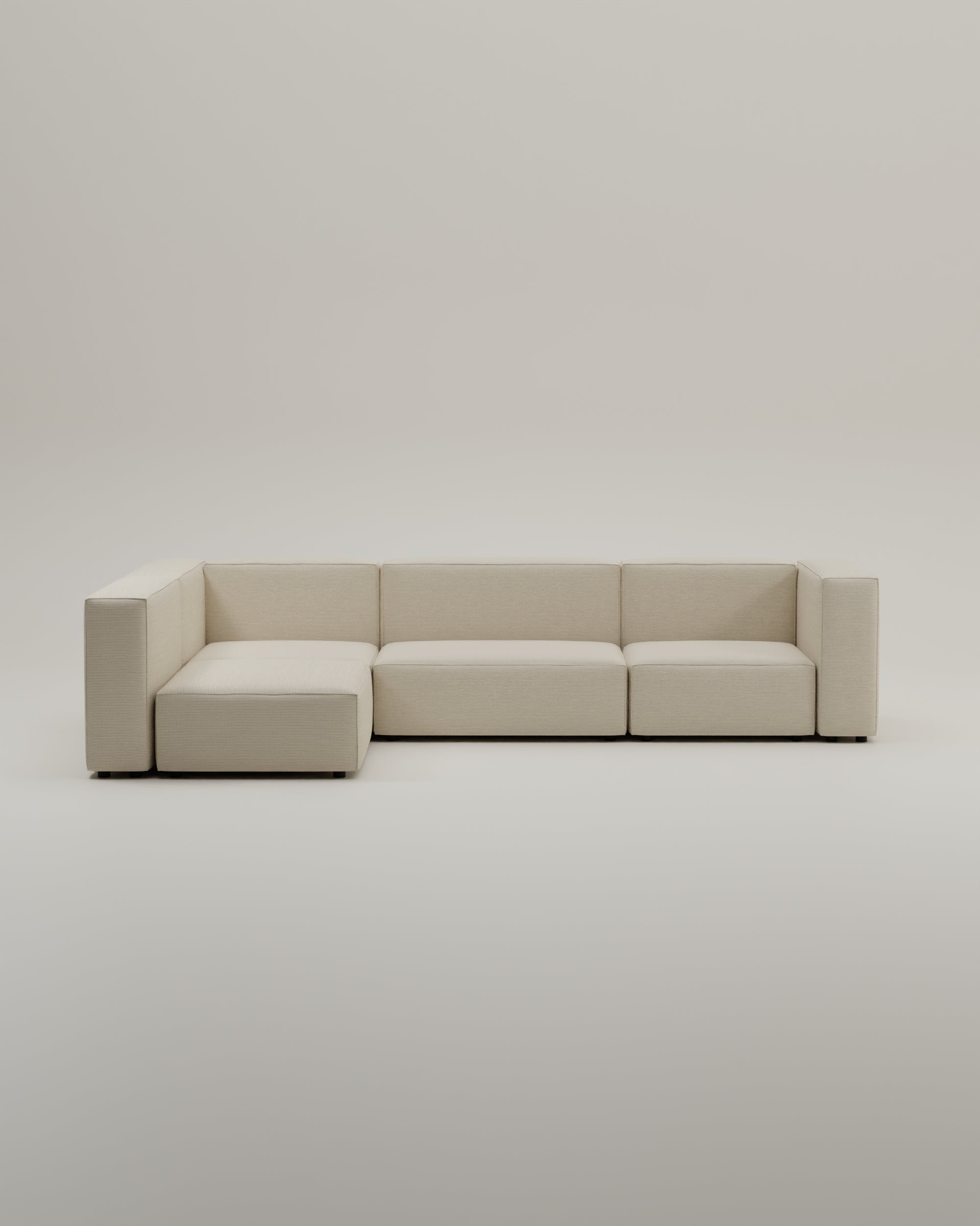 Harvey XL modular corner sofa with bed function