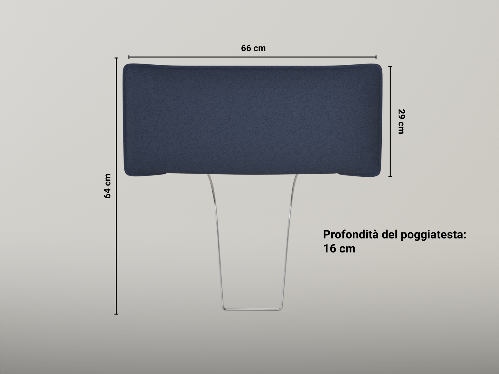 Rivestimento in tessuto - Poggiatesta con cucitura