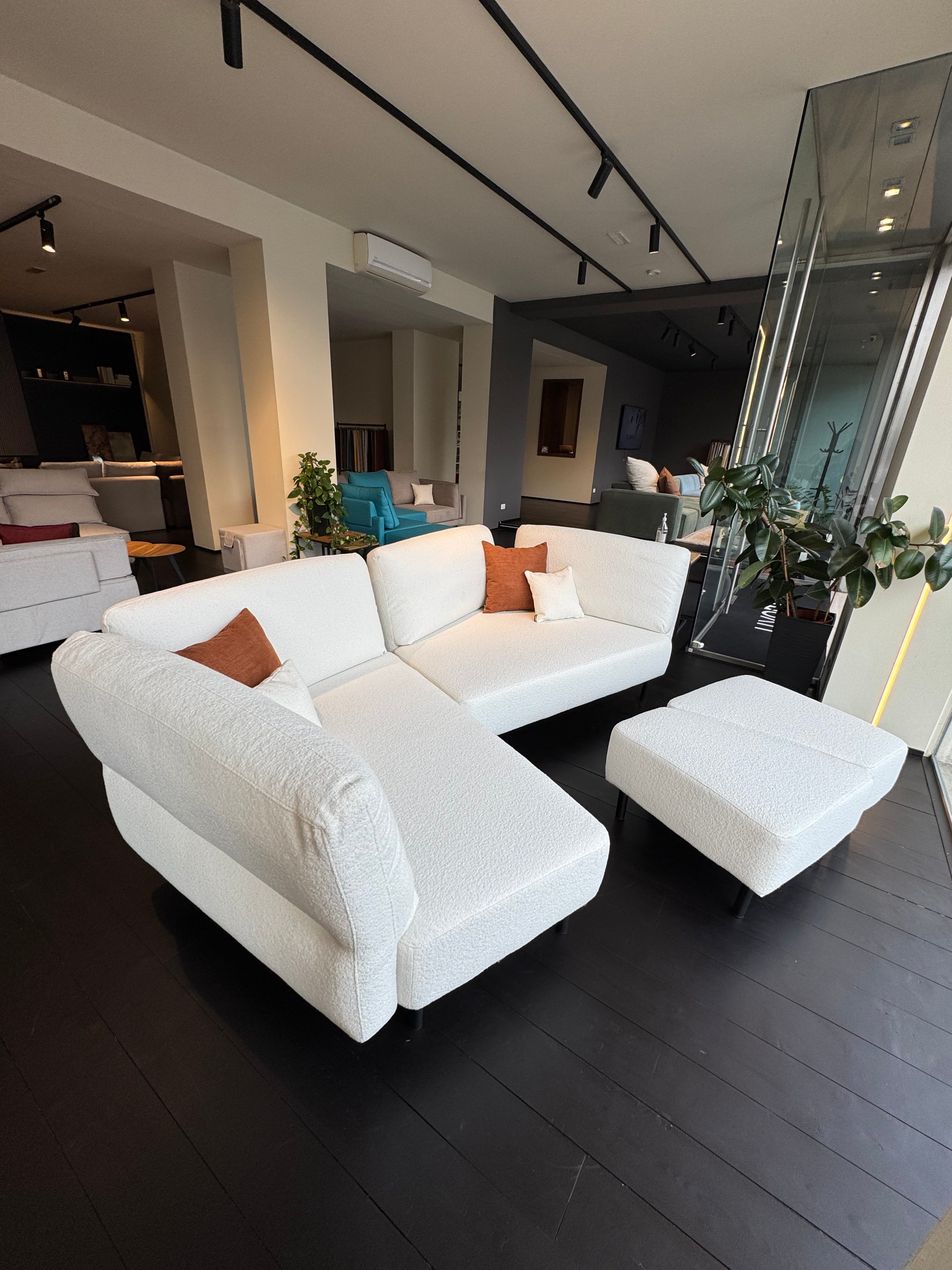 Outlet - Divano modulare Mike con funzione letto