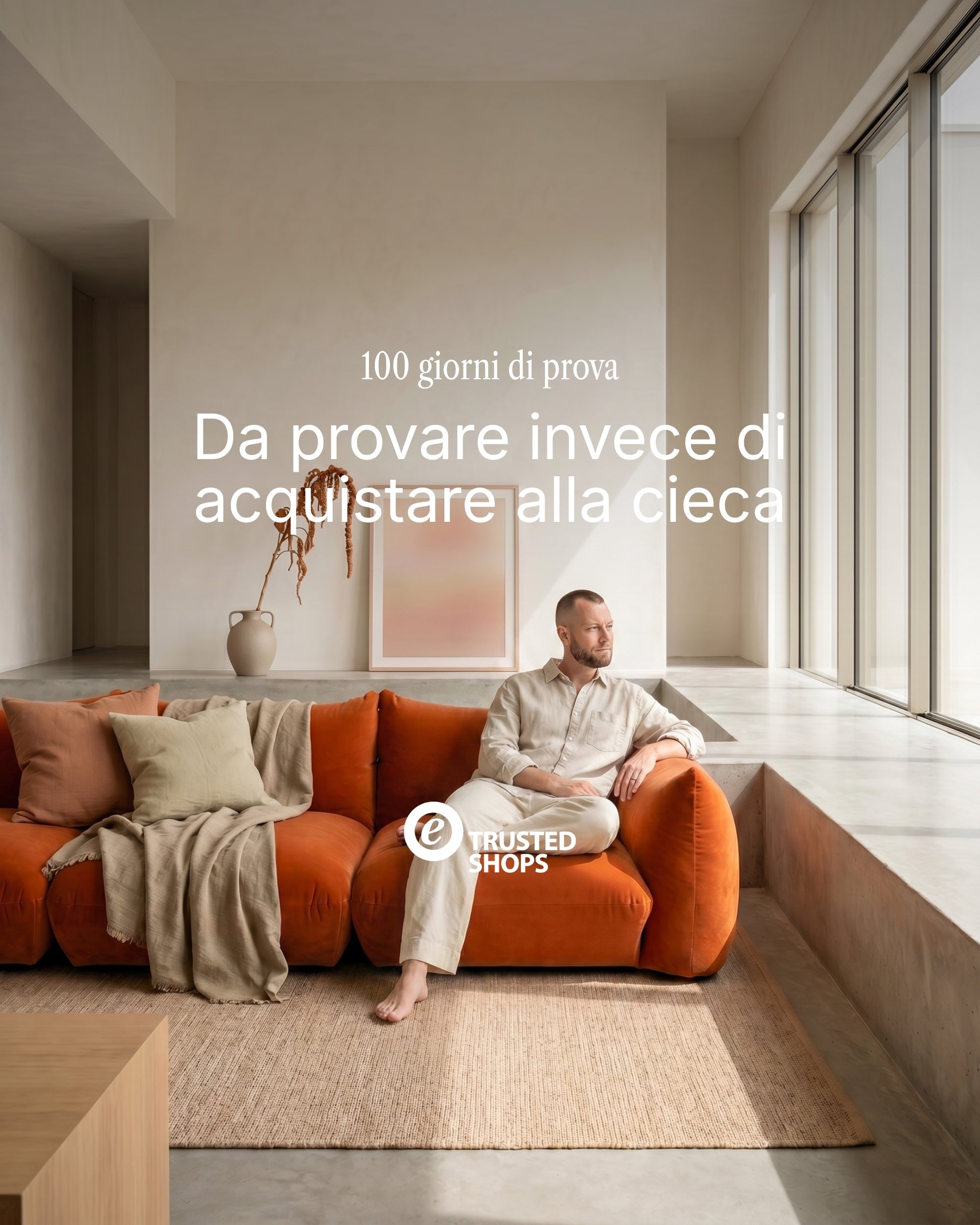 Divano Modulare Luma L 4 Posti con Funzione Letto