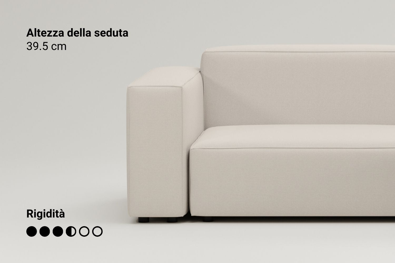 Outlet - Divano modulare Harvey con funzione letto - Individuell Alec