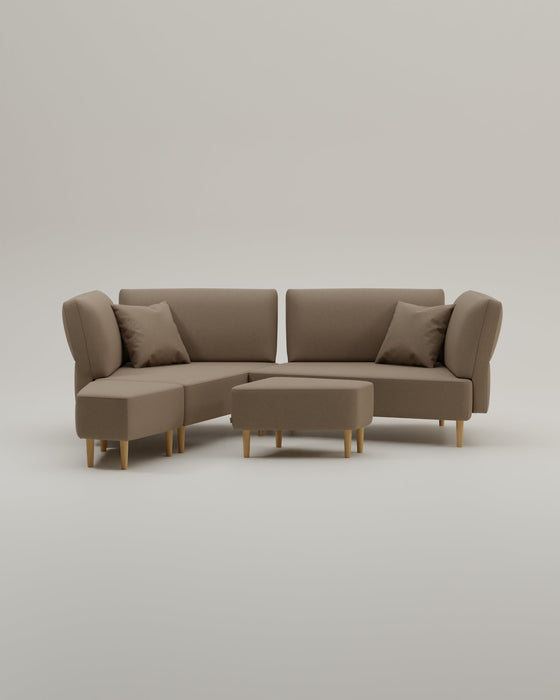 Mike modular sofa with bed function
