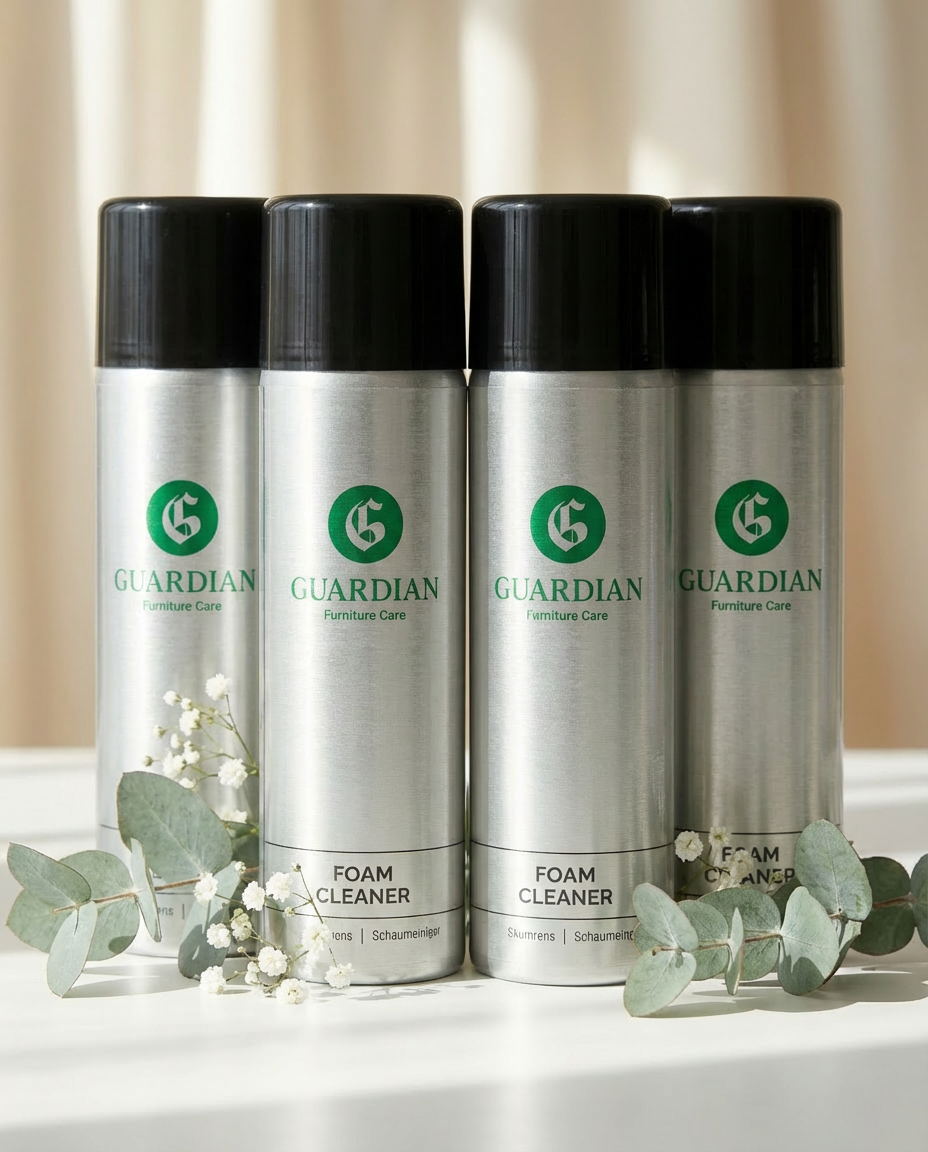 Pack of 4: Fabric Cleaning Foam, 500 ml