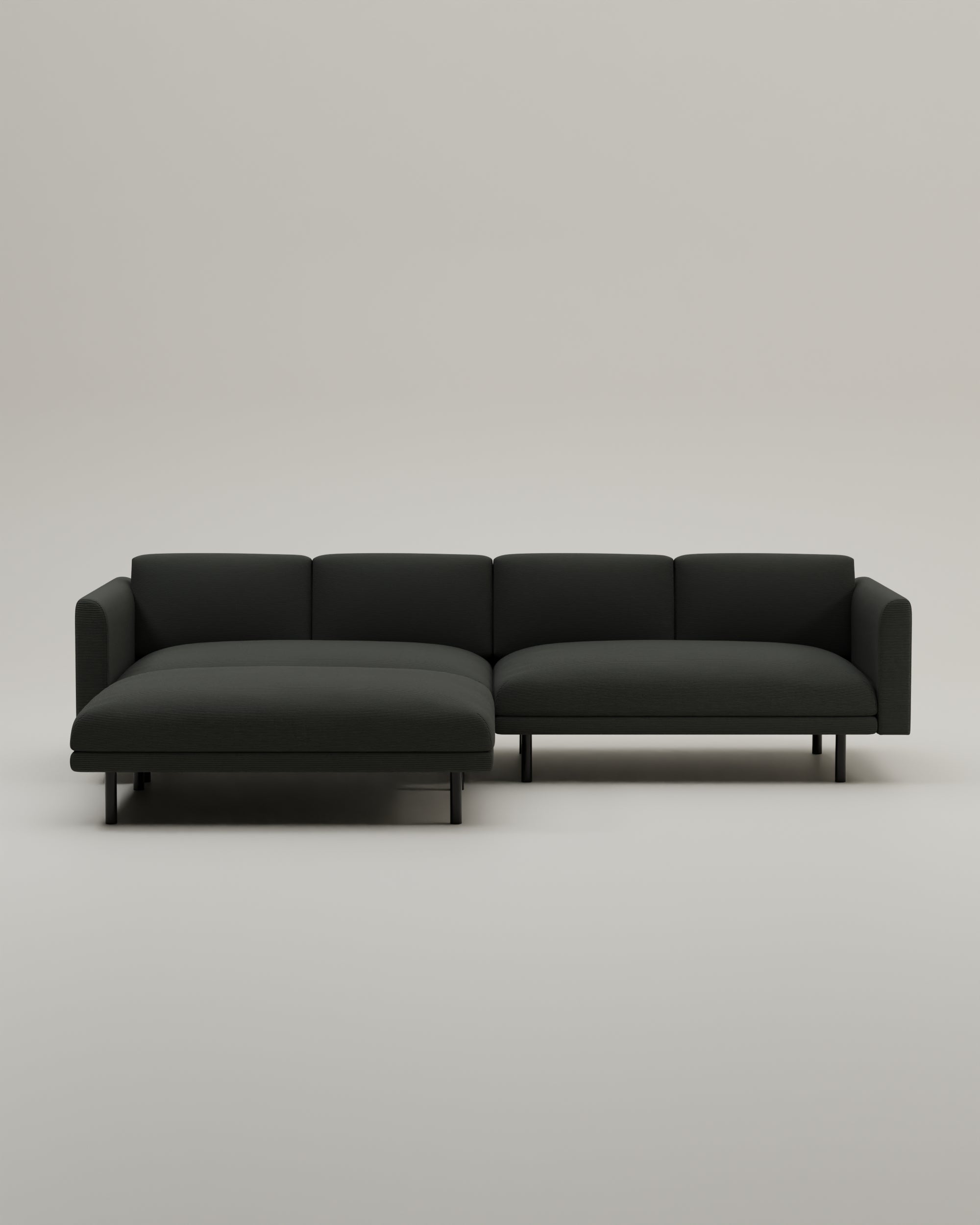 Divano modulare Aera 3 posti con pouf