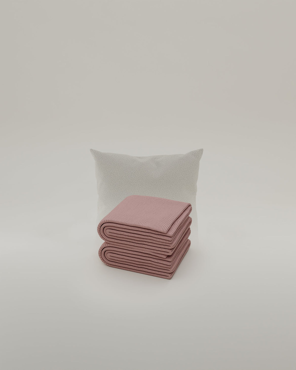 Fabric cover - Cord decorative cushion