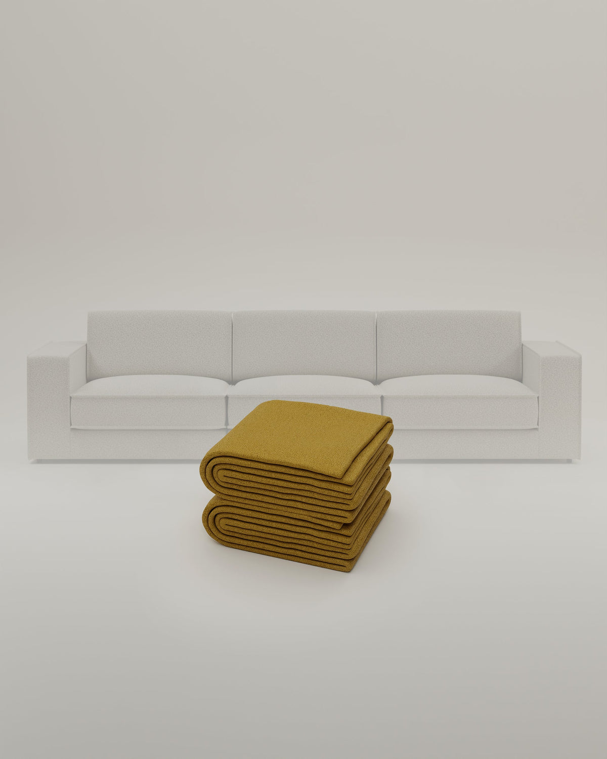 Rivestimento in tessuto - Divano modulare Terra 3 posti con funzione letto