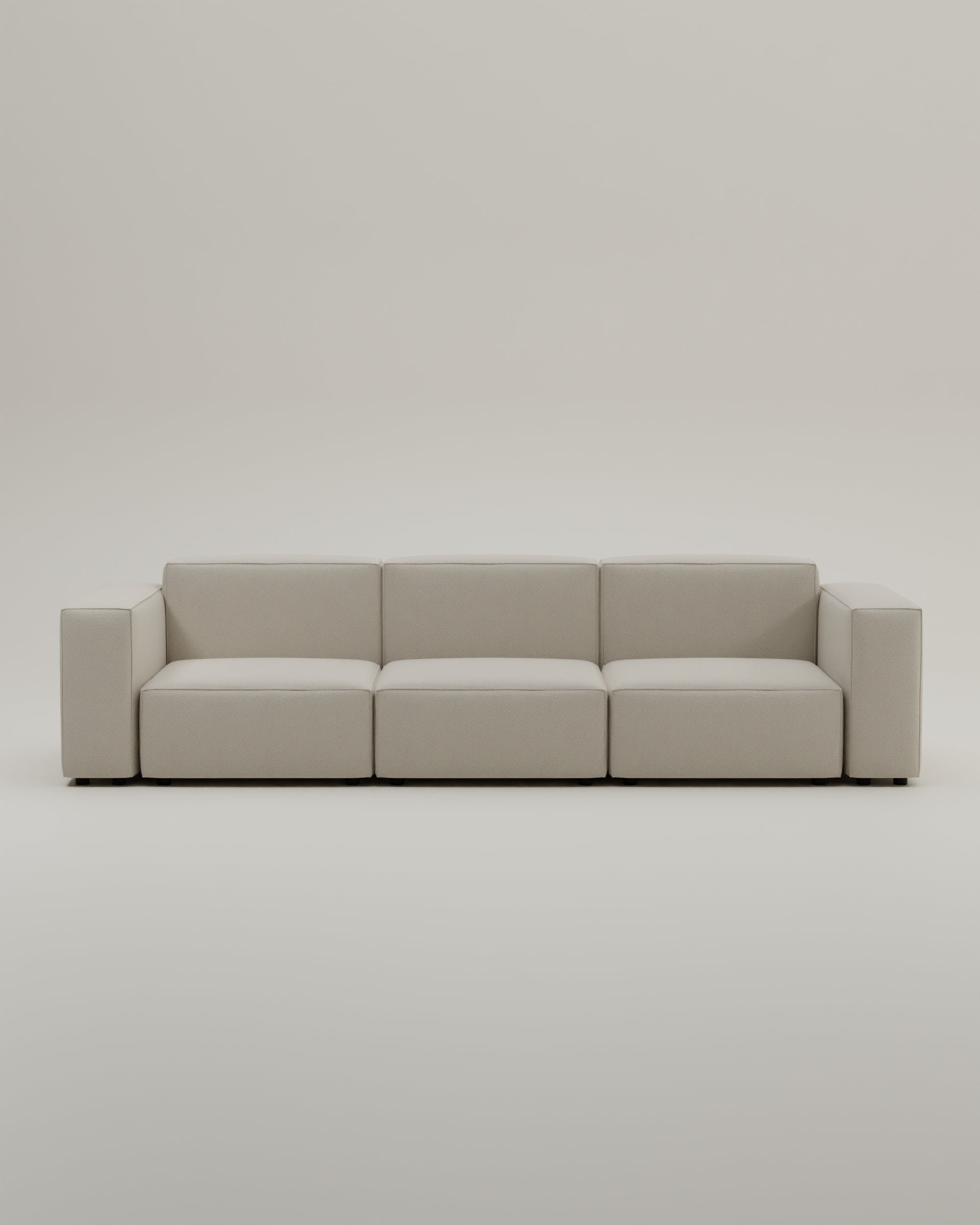 Divano modulare Harvey beige di Livom