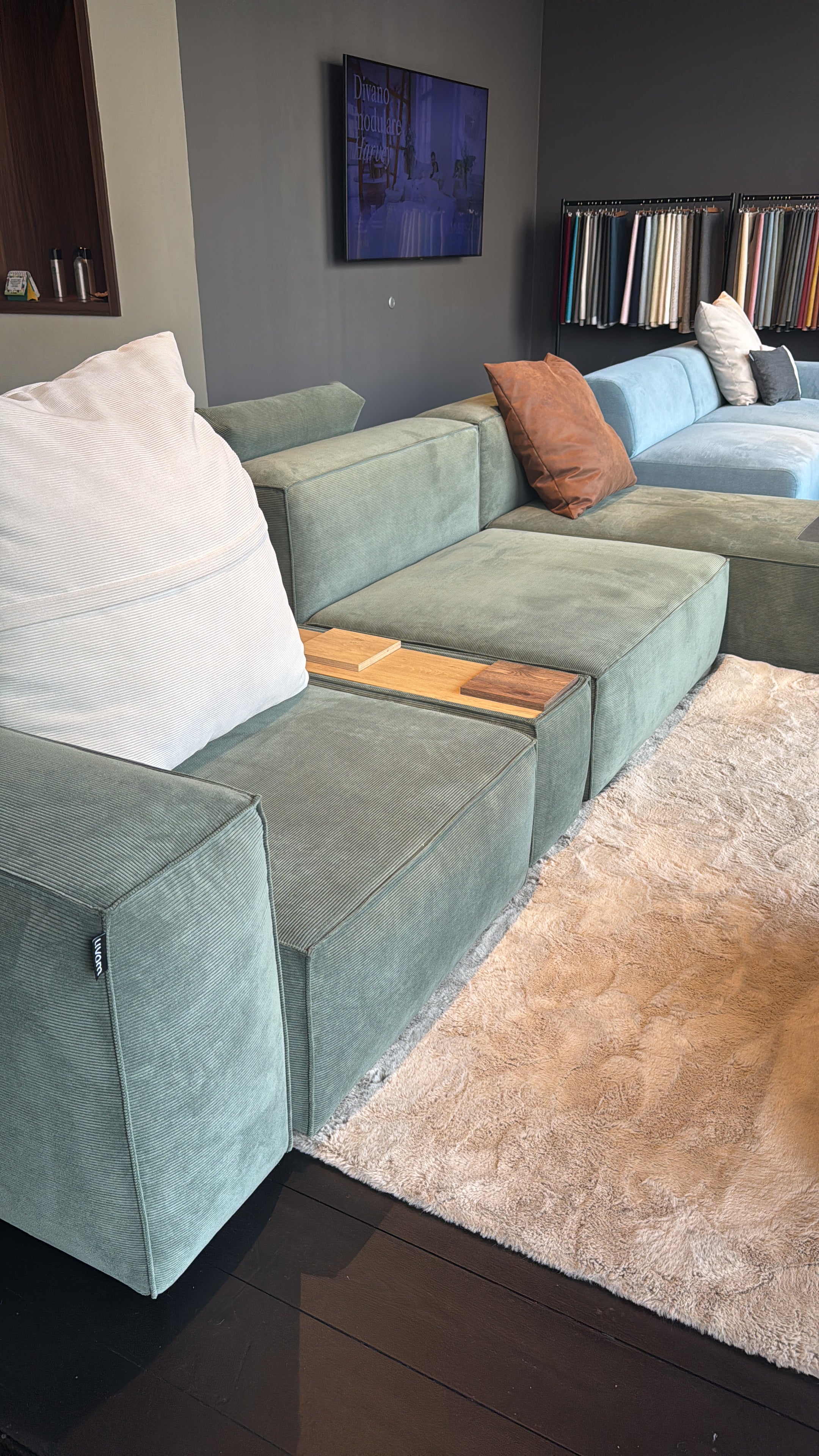 Outlet - Divano modulare Harvey con funzione letto - Individuell Alec