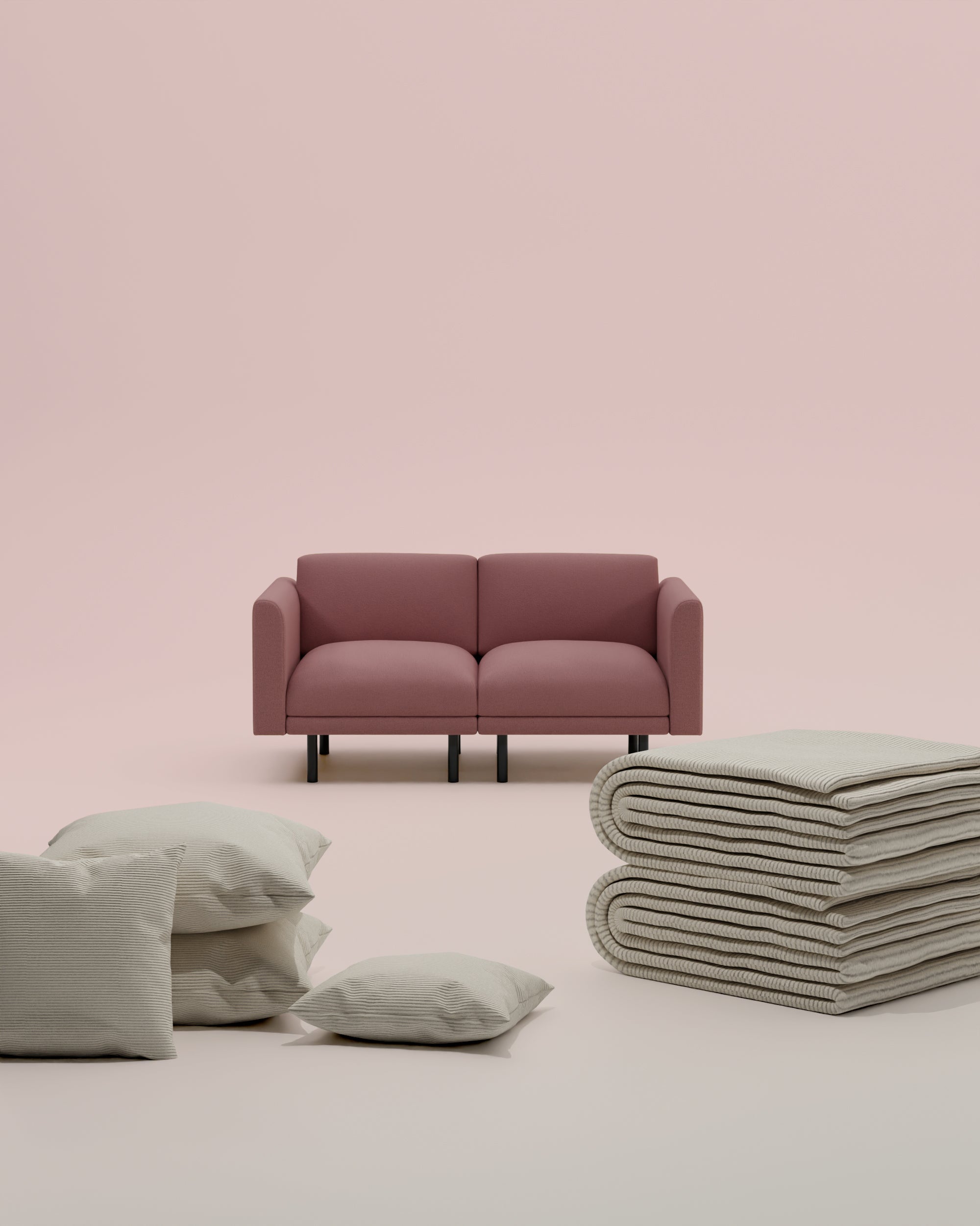 3 in 1 set Aera 2 seater modular sofa