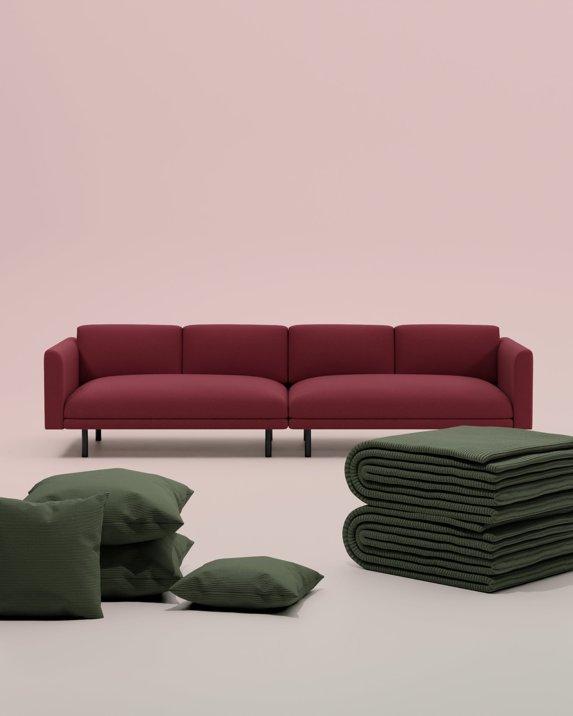 3 in 1 set Aera 3 seater modular sofa
