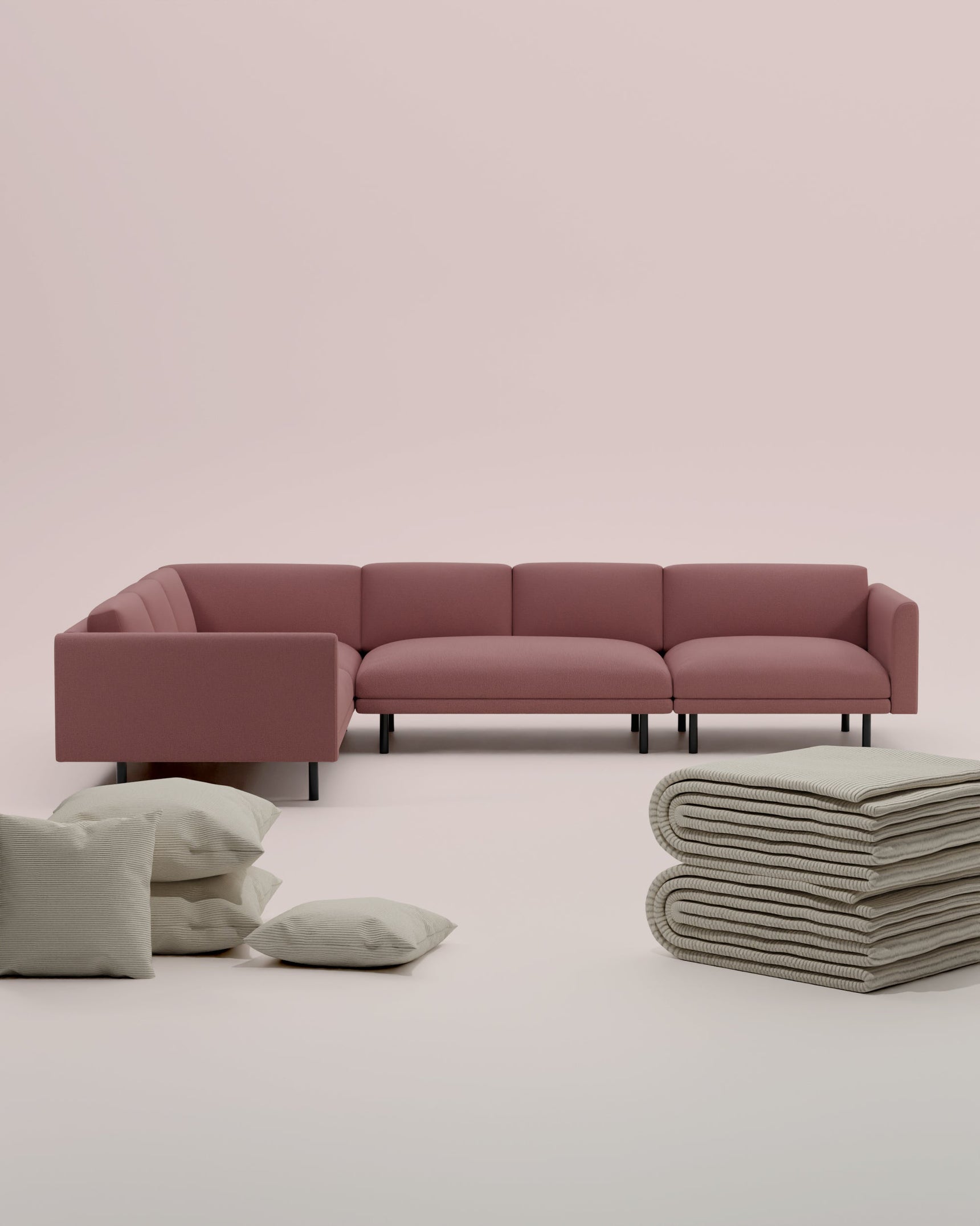 3 in 1 set Divano modulare Aera angolare XL