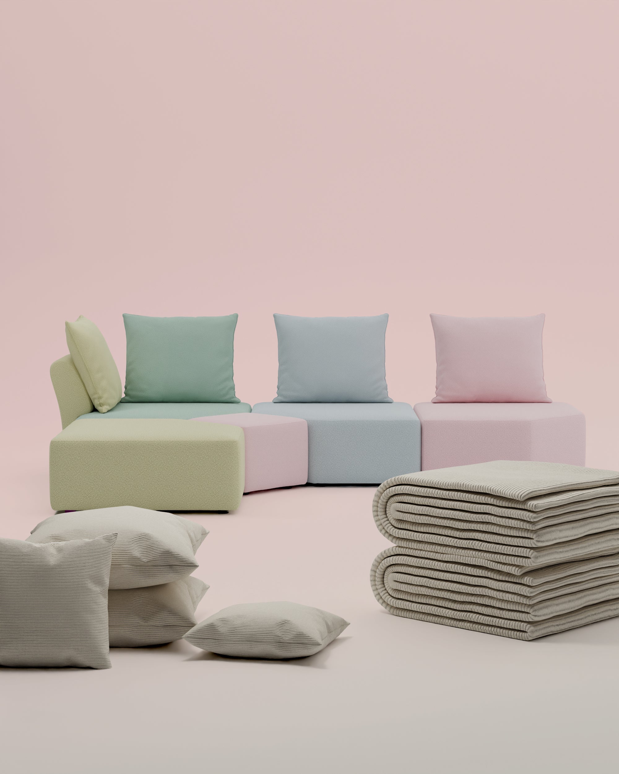 3 in 1 set Candy special edition – Katrina modular sofa