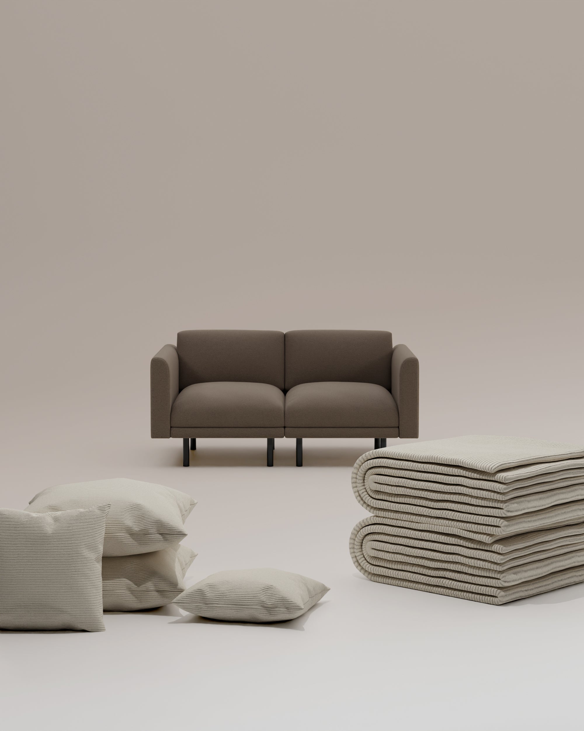 3 in 1 set Aera 2 seater modular sofa