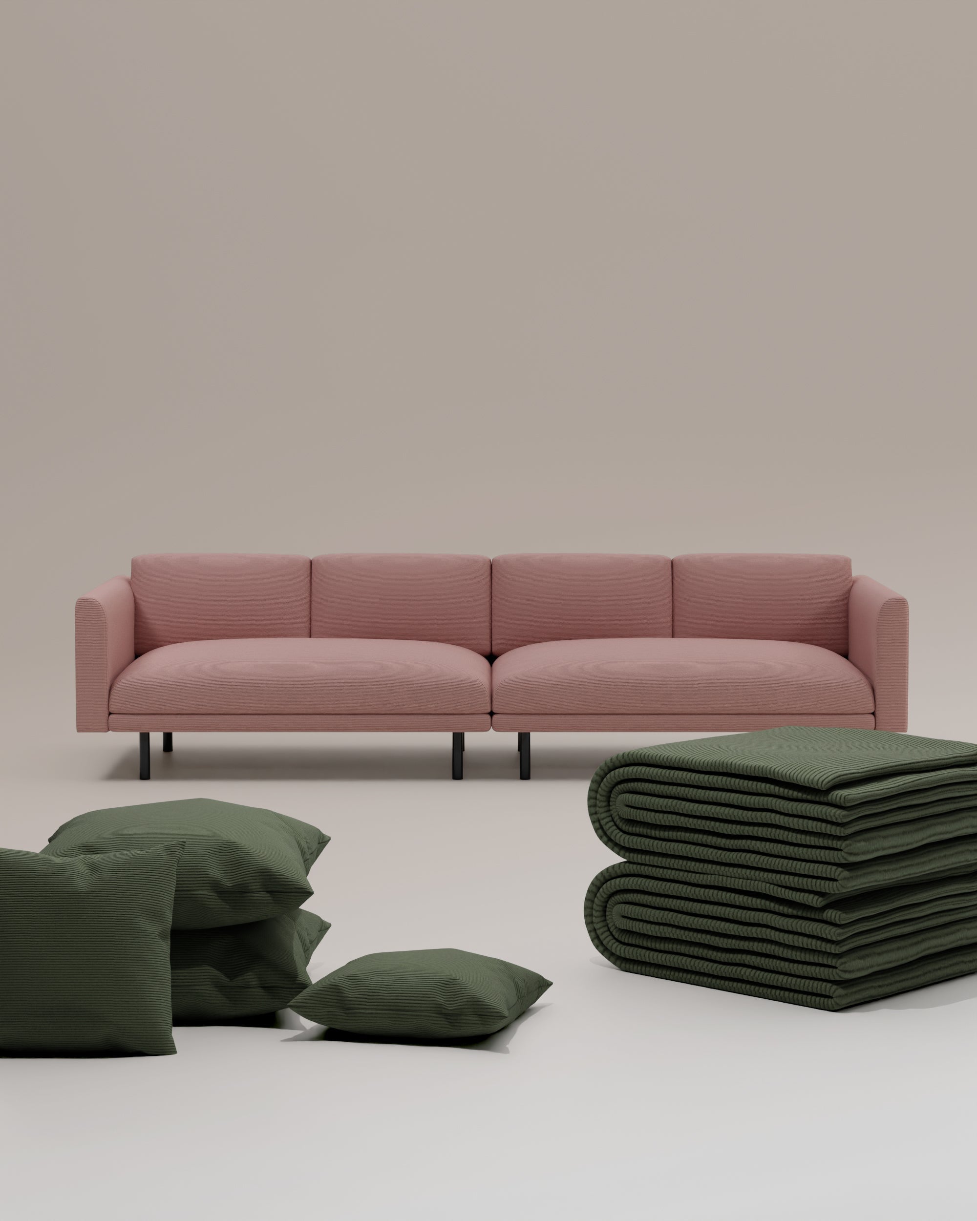 3 in 1 set Aera 3 seater modular sofa