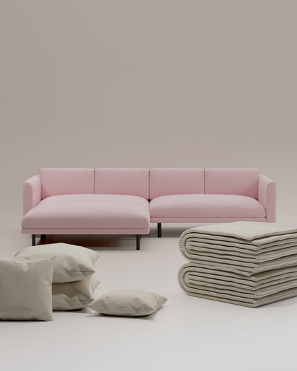 3 in 1 set Divano modulare Aera 3 posti con pouf