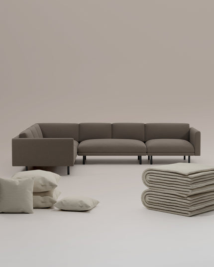 3 in 1 set Divano modulare Aera angolare XL