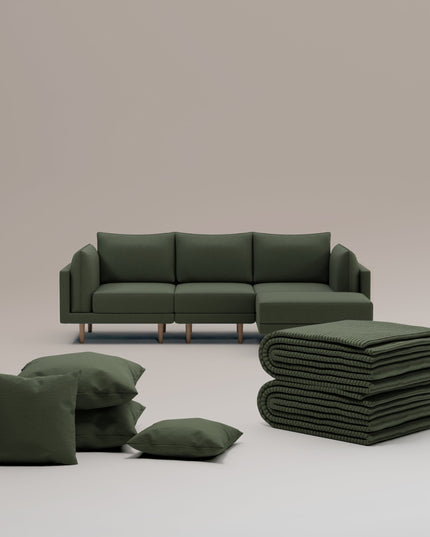 3 in 1 set Divano modulare Donna 4 posti con funzione letto