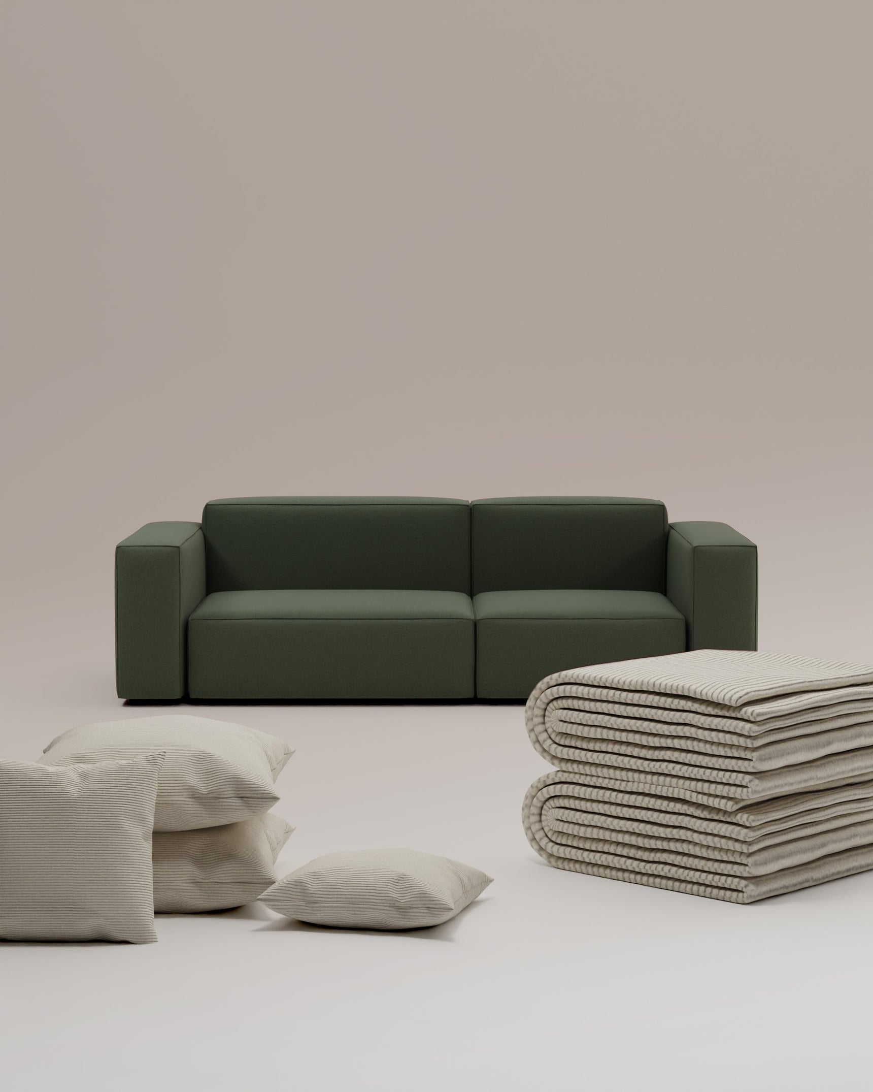 3 in 1 set Harvey 3 seater modular sofa with bed function