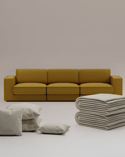 3 in 1 Divano modulare Terra 3 posti con funzione letto