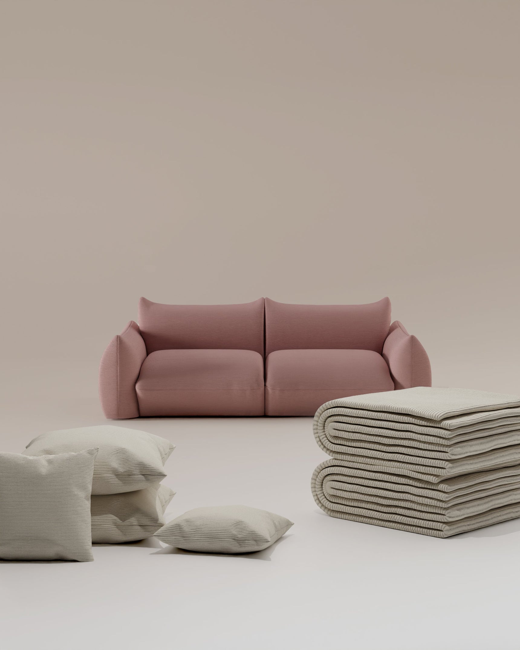 3 in 1 set Luma 2 seater modular sofa