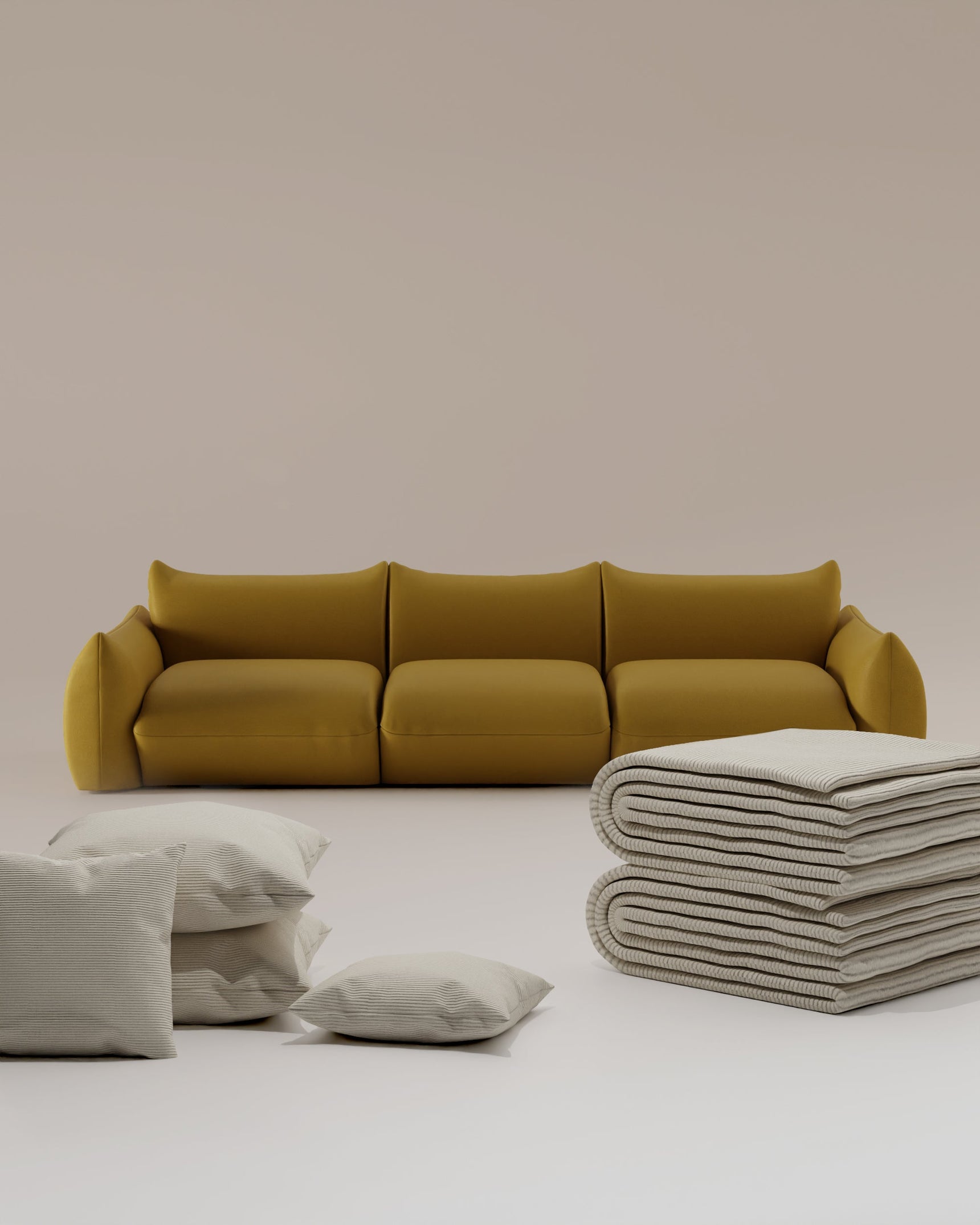 3 in 1 set Luma 3 seater modular sofa