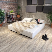 Divano modulare Louis L con funzione letto
