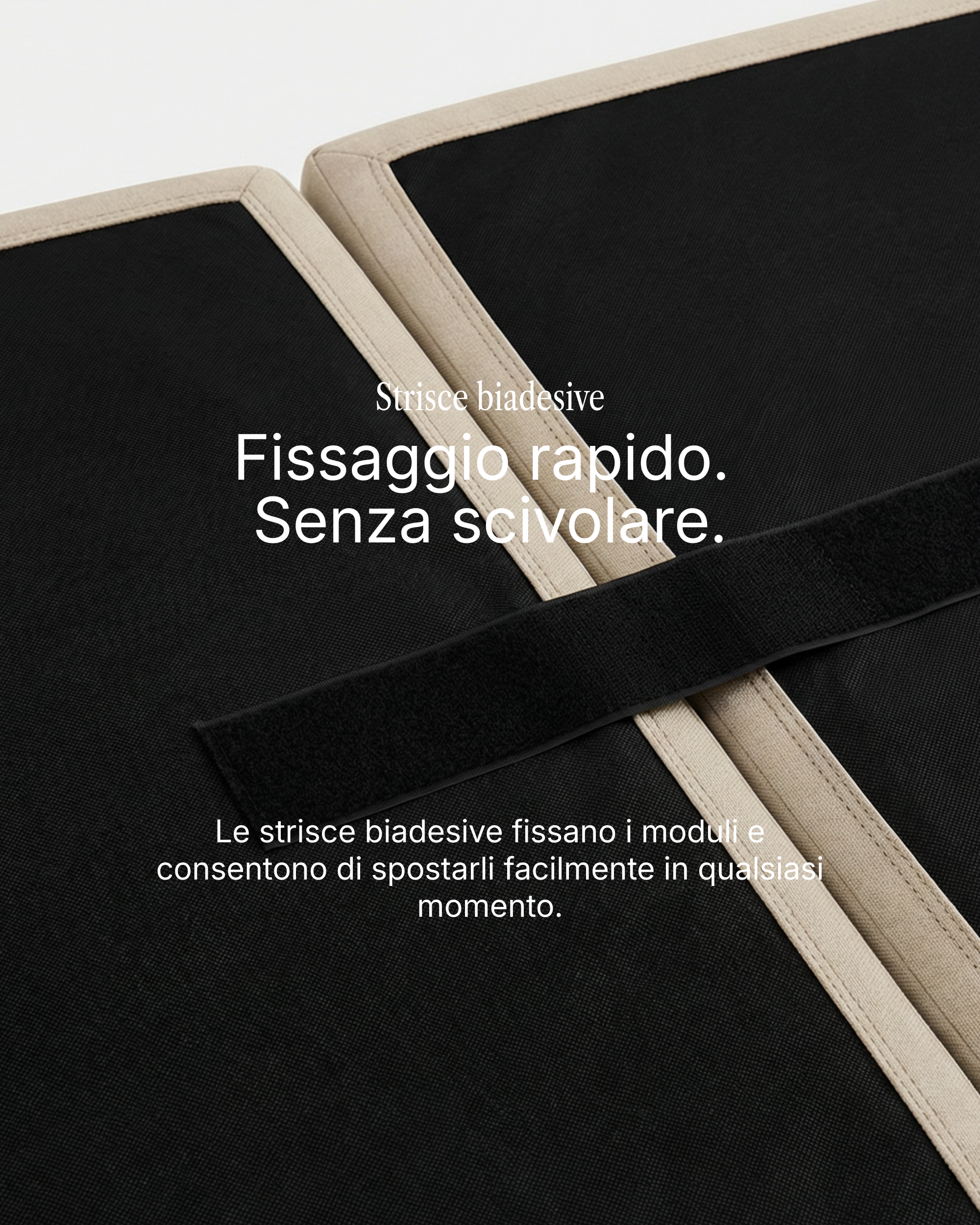 Divano modulare Terra L 4 posti con funzione letto