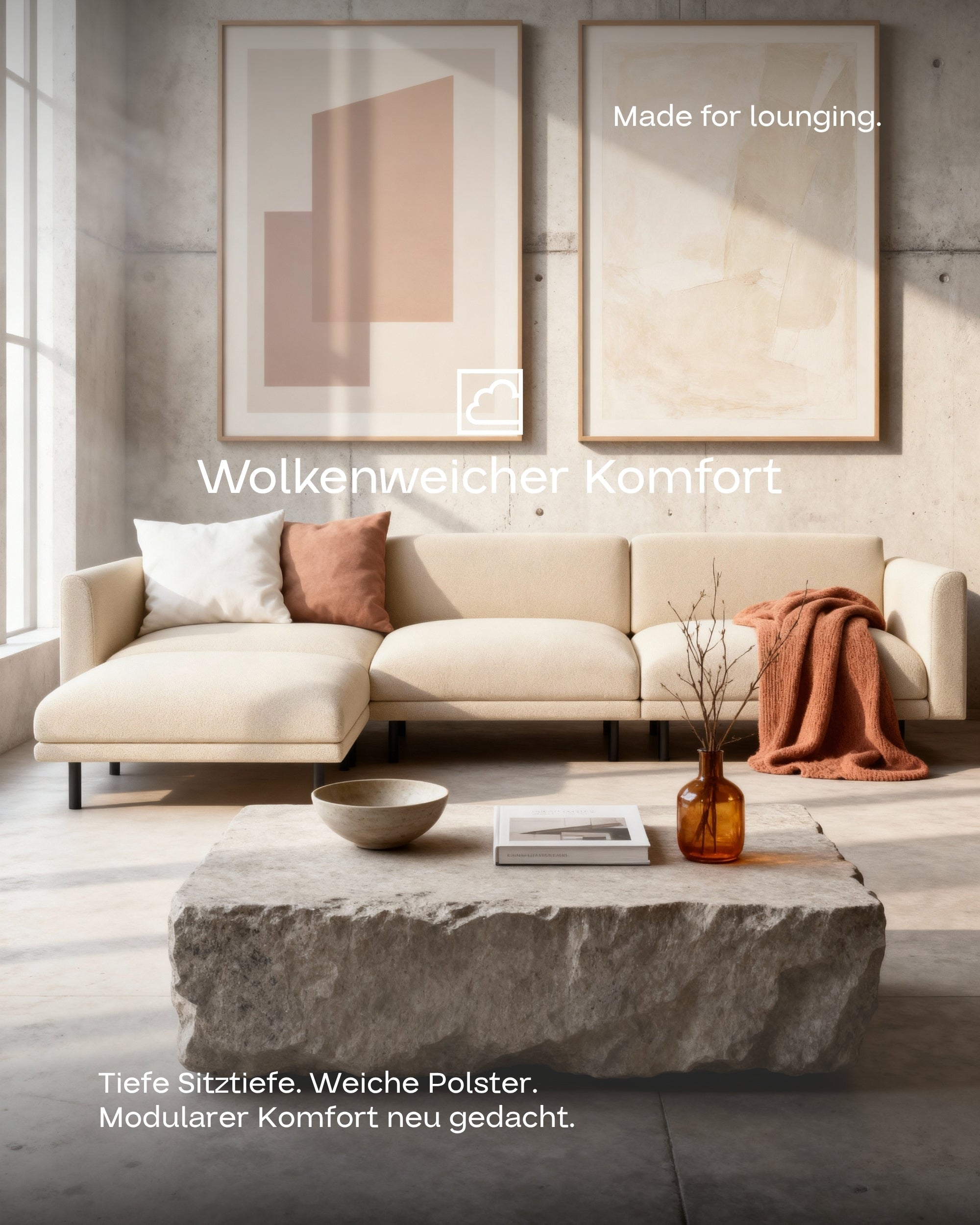 Aera modular corner sofa