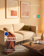 Divano modulare Aera 2 posti