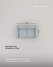 Divano modulare Aera 2 posti