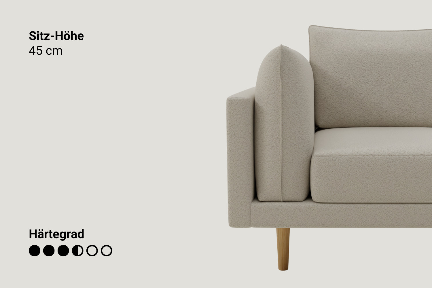 Divano modulare Donna 2 posti con funzione letto