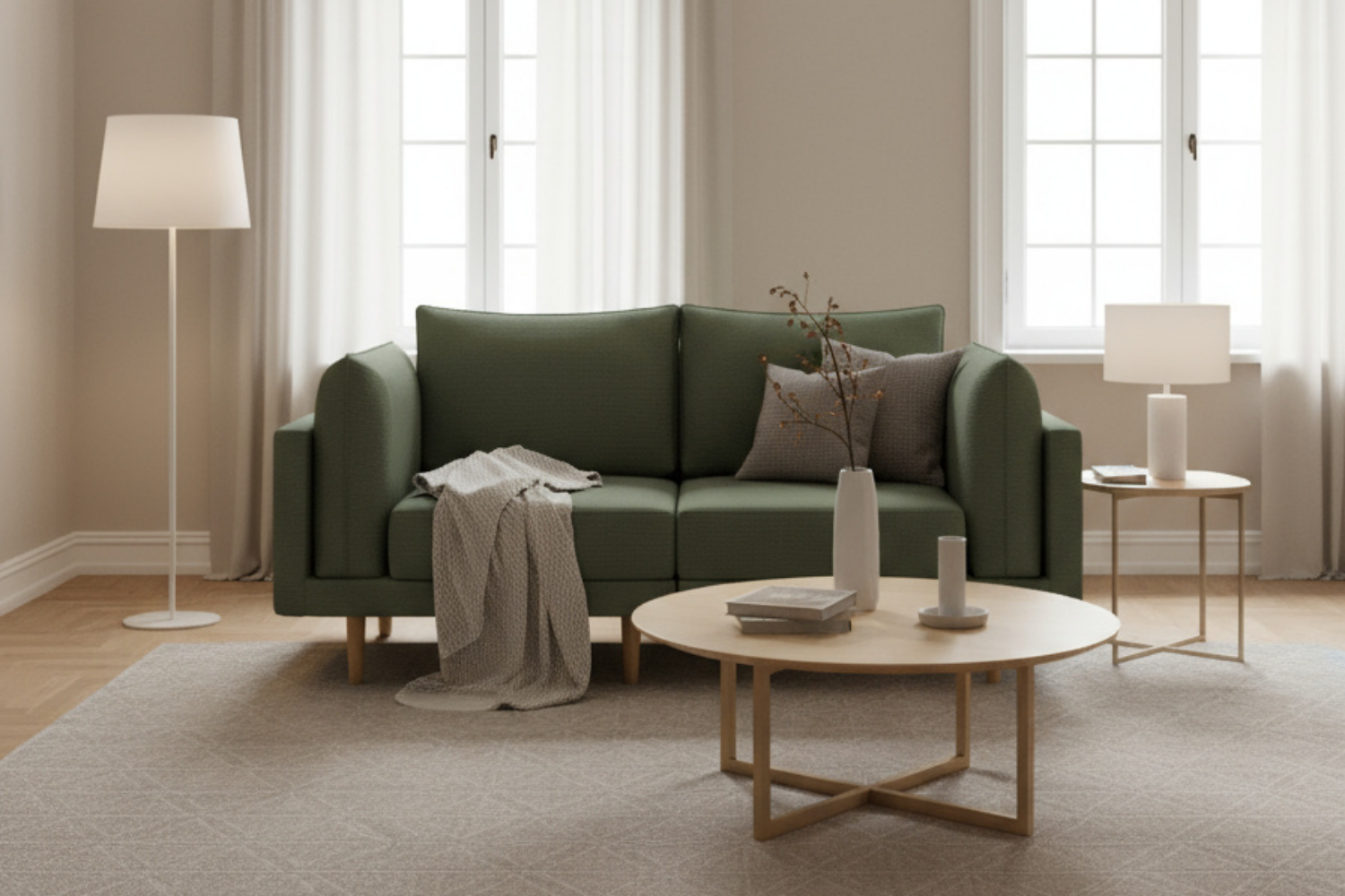 Divano modulare Donna 2 posti con funzione letto