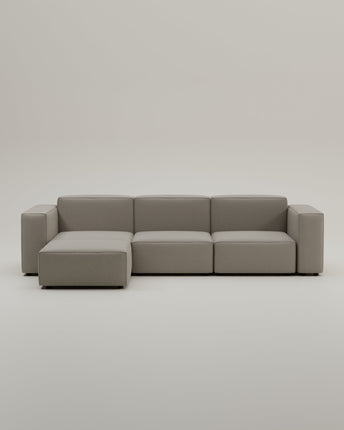 Harvey 4-seater L-shaped modular sofa with bed function