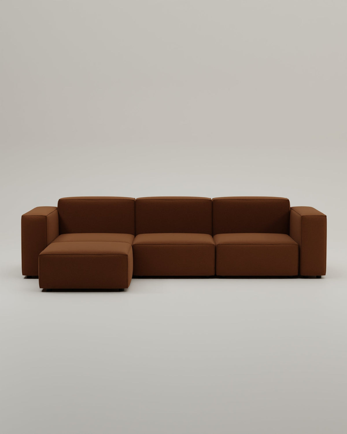 Divano modulare Harvey 4 posti a L con funzione letto