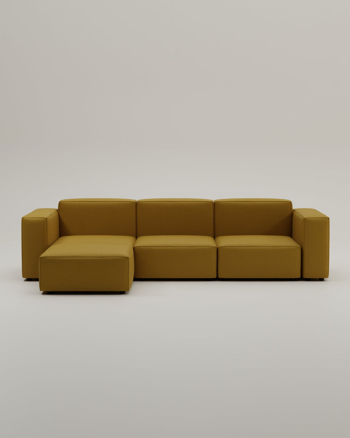 Divano modulare Harvey 4 posti a L con funzione letto