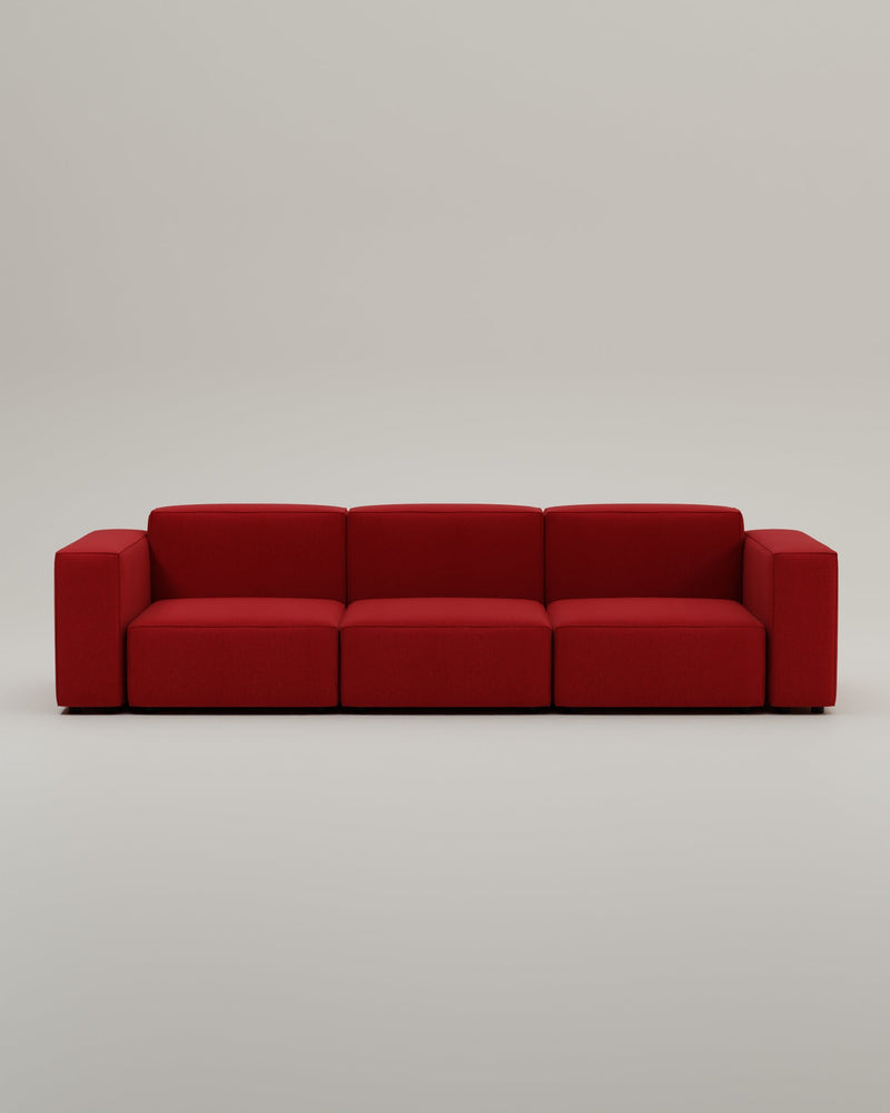 Divano modulare e lavabile Harvey 4 posti con funzione letto