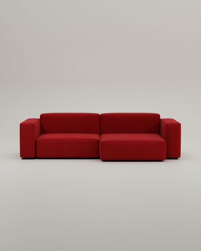 Divano modulare ad angolo Harvey 4 posti con funzione letto