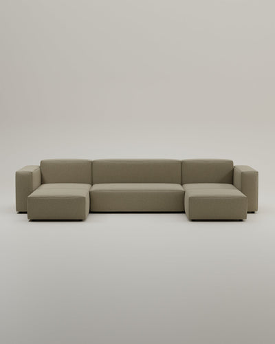 Divano modulare Harvey a forma di U / salotto con funzione letto