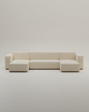 Divano modulare Harvey a forma di U / salotto con funzione letto