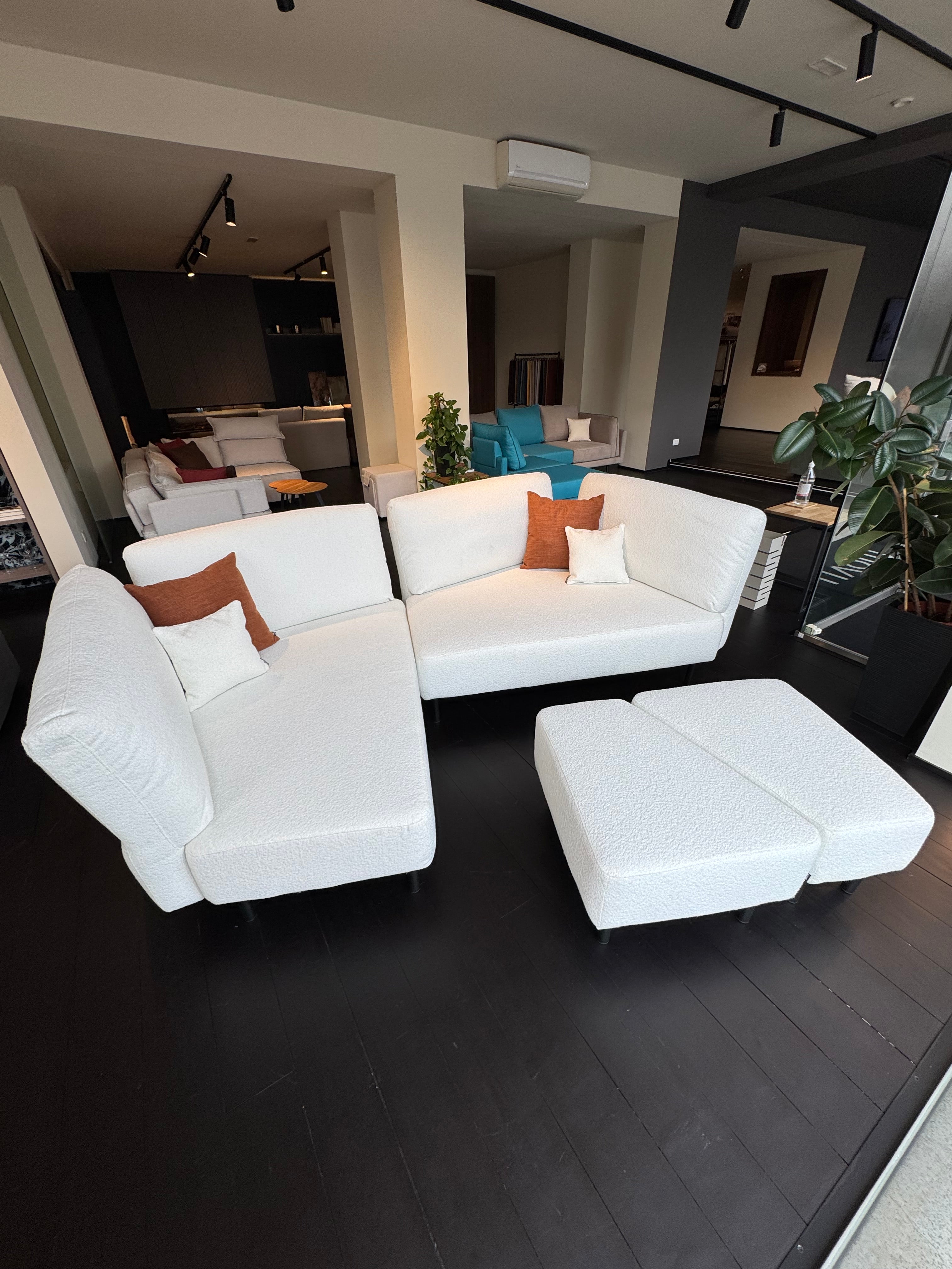 Outlet - Divano modulare Mike con funzione letto