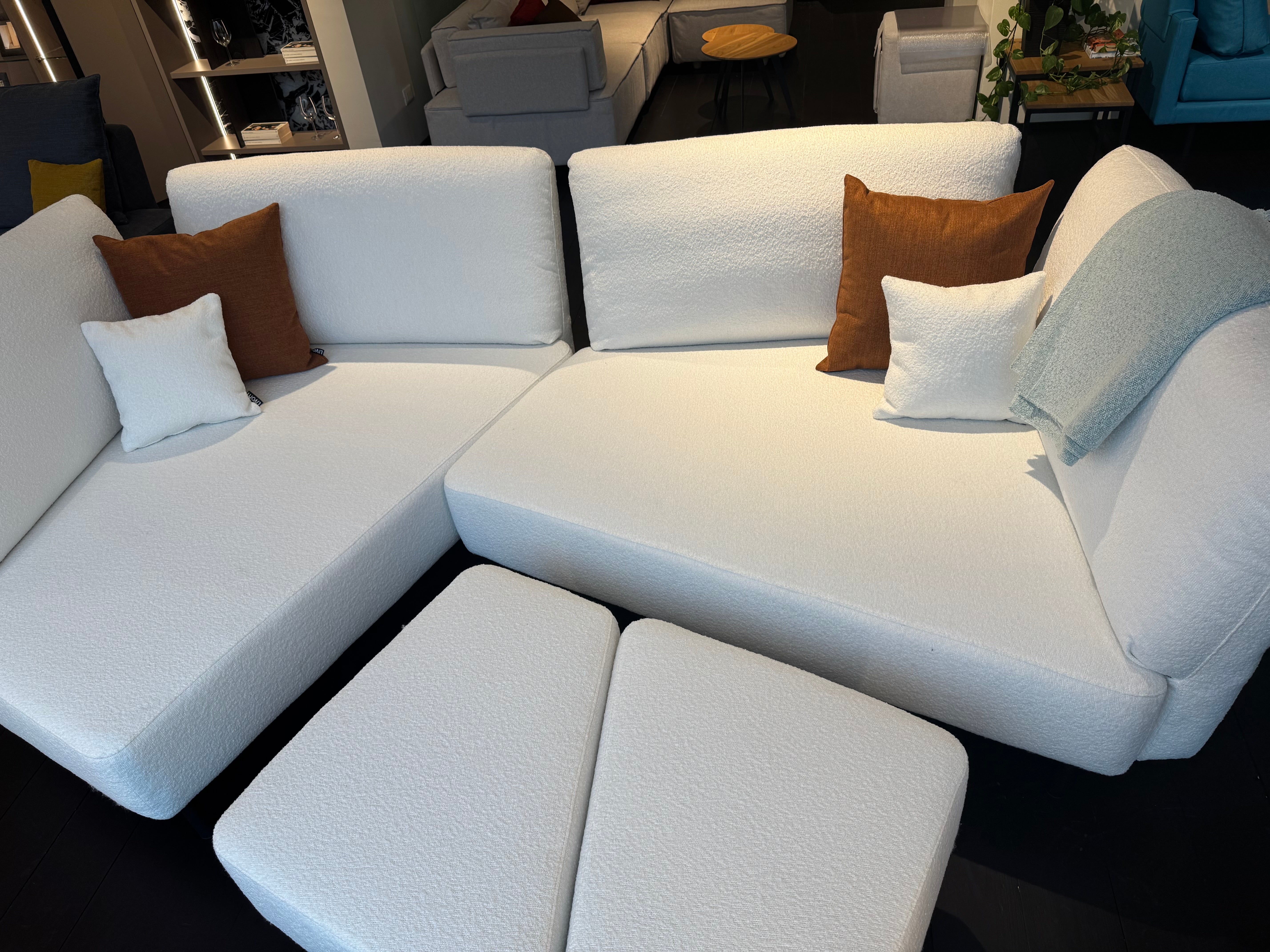 Outlet - Divano modulare Mike con funzione letto