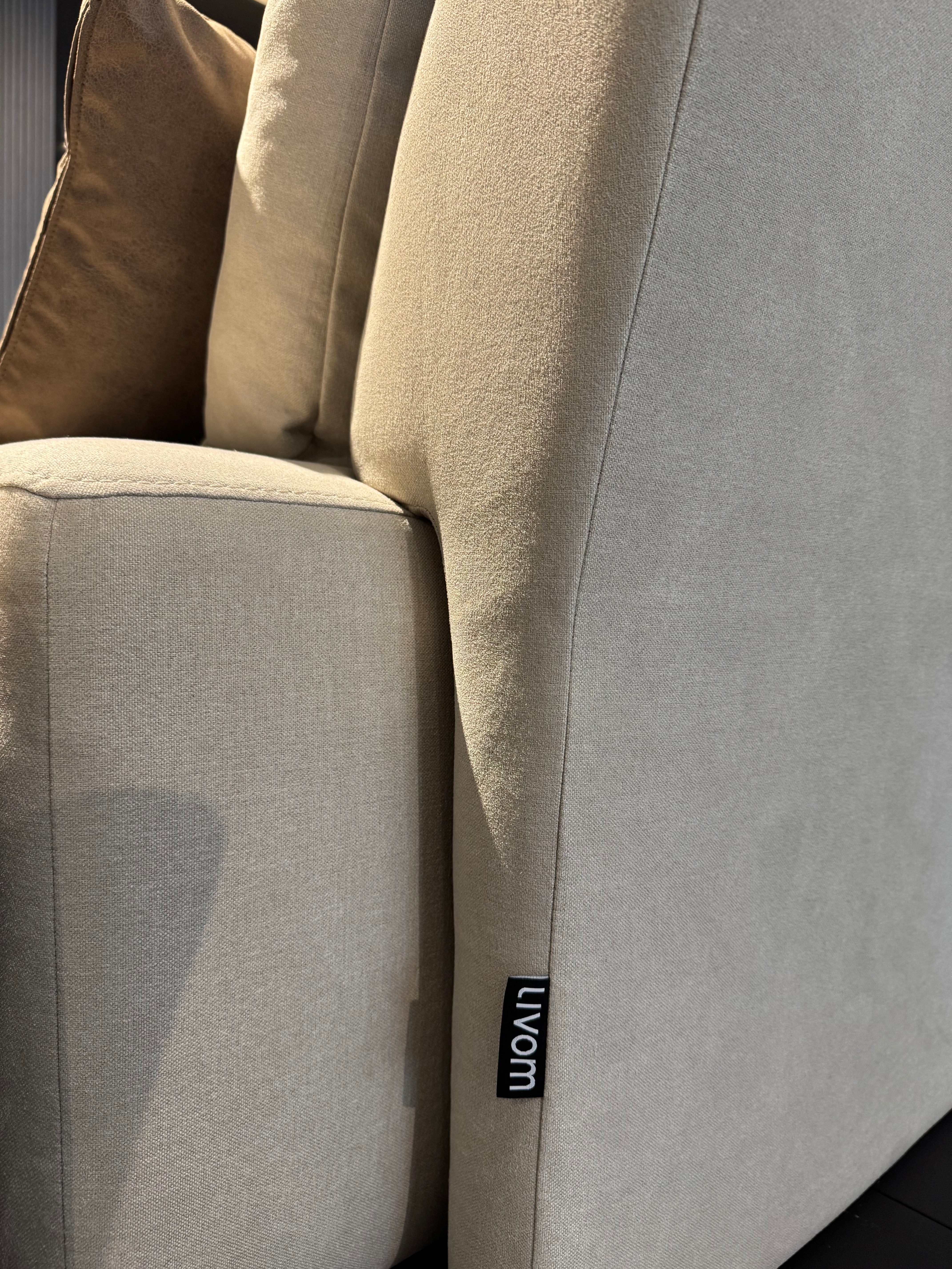 Outlet - Amy modular corner sofa with bed function - Showroom Milan