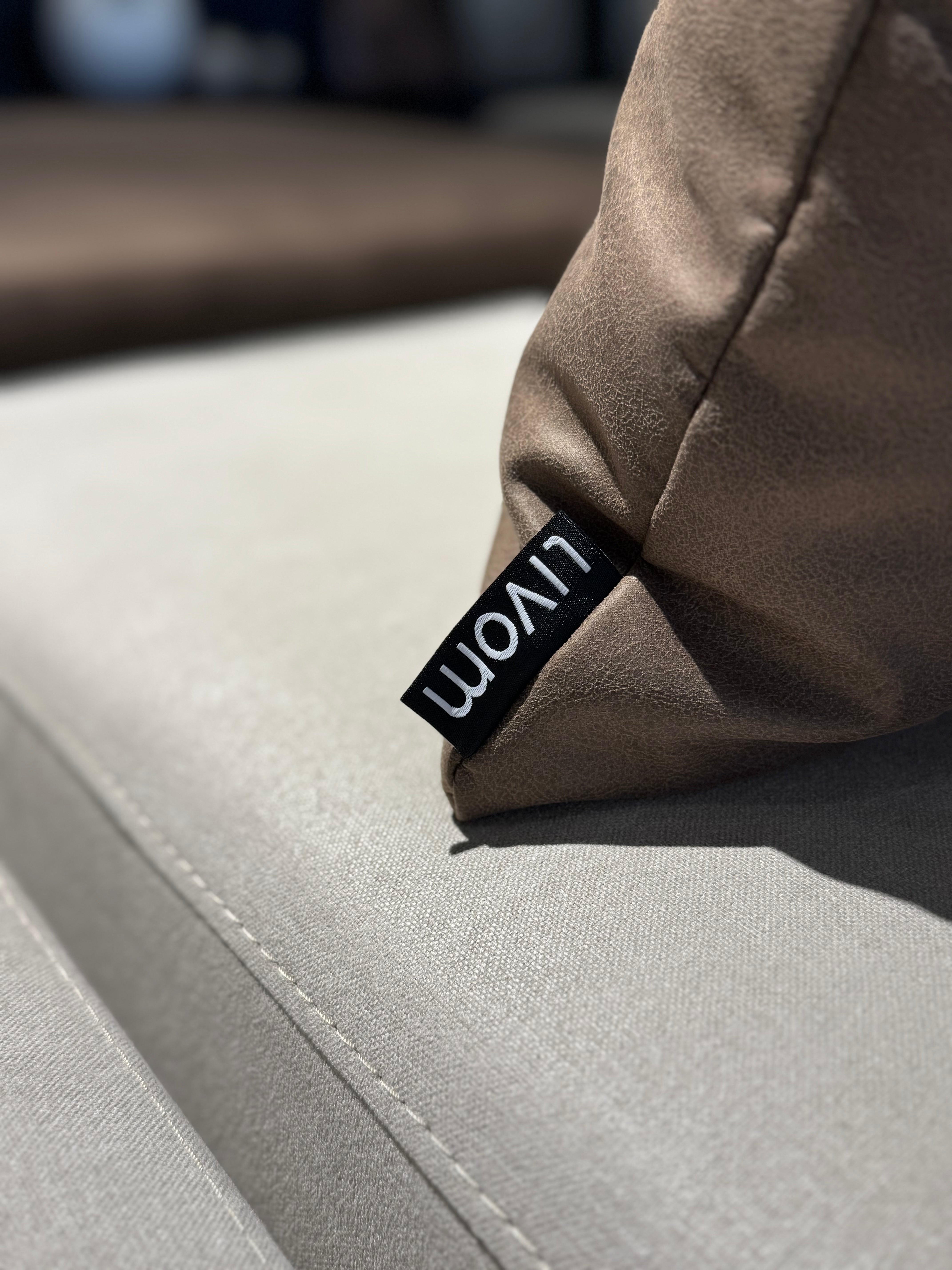 Outlet - Amy modular corner sofa with bed function - Showroom Milan