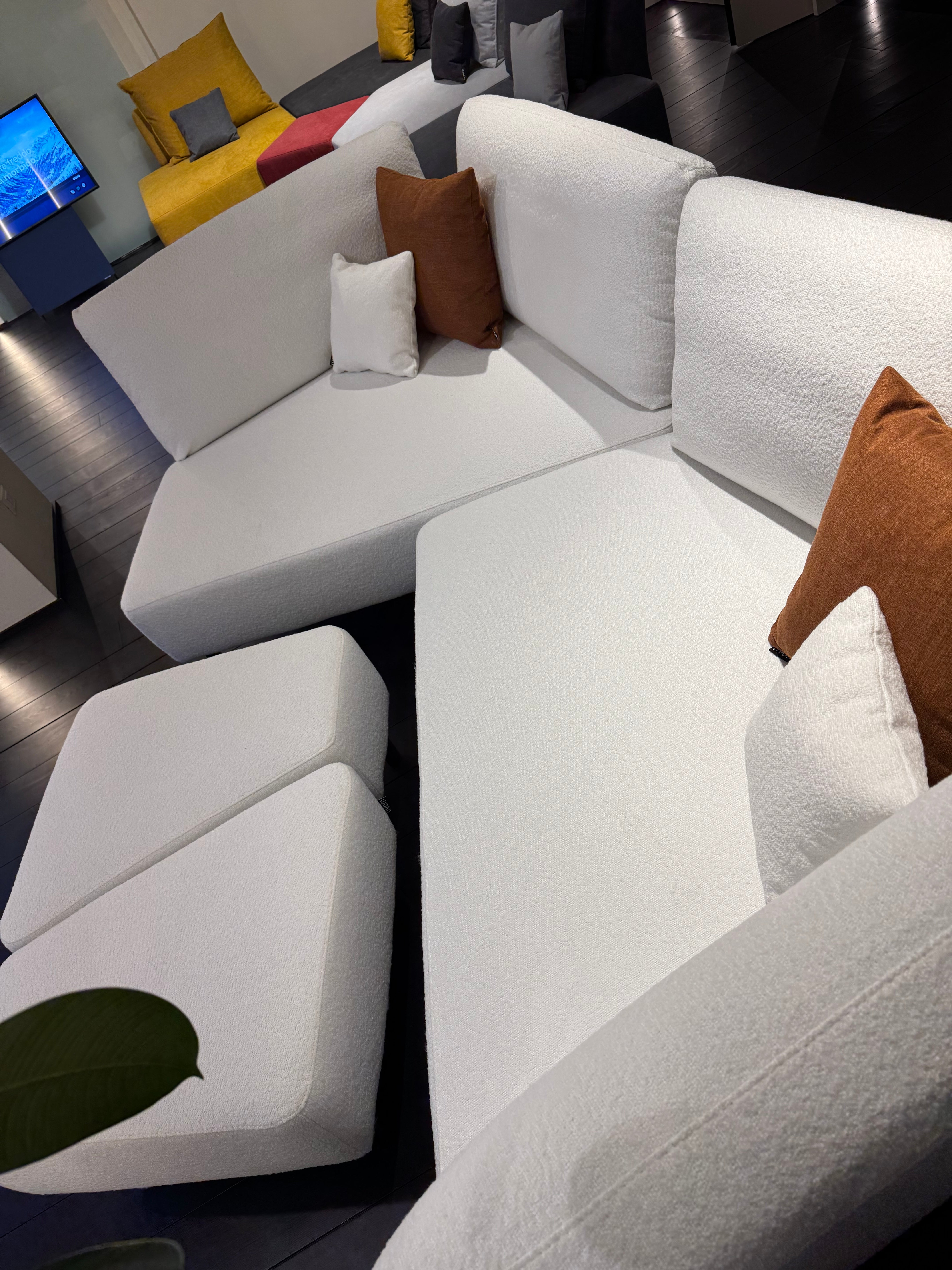 Outlet - Divano modulare Mike con funzione letto