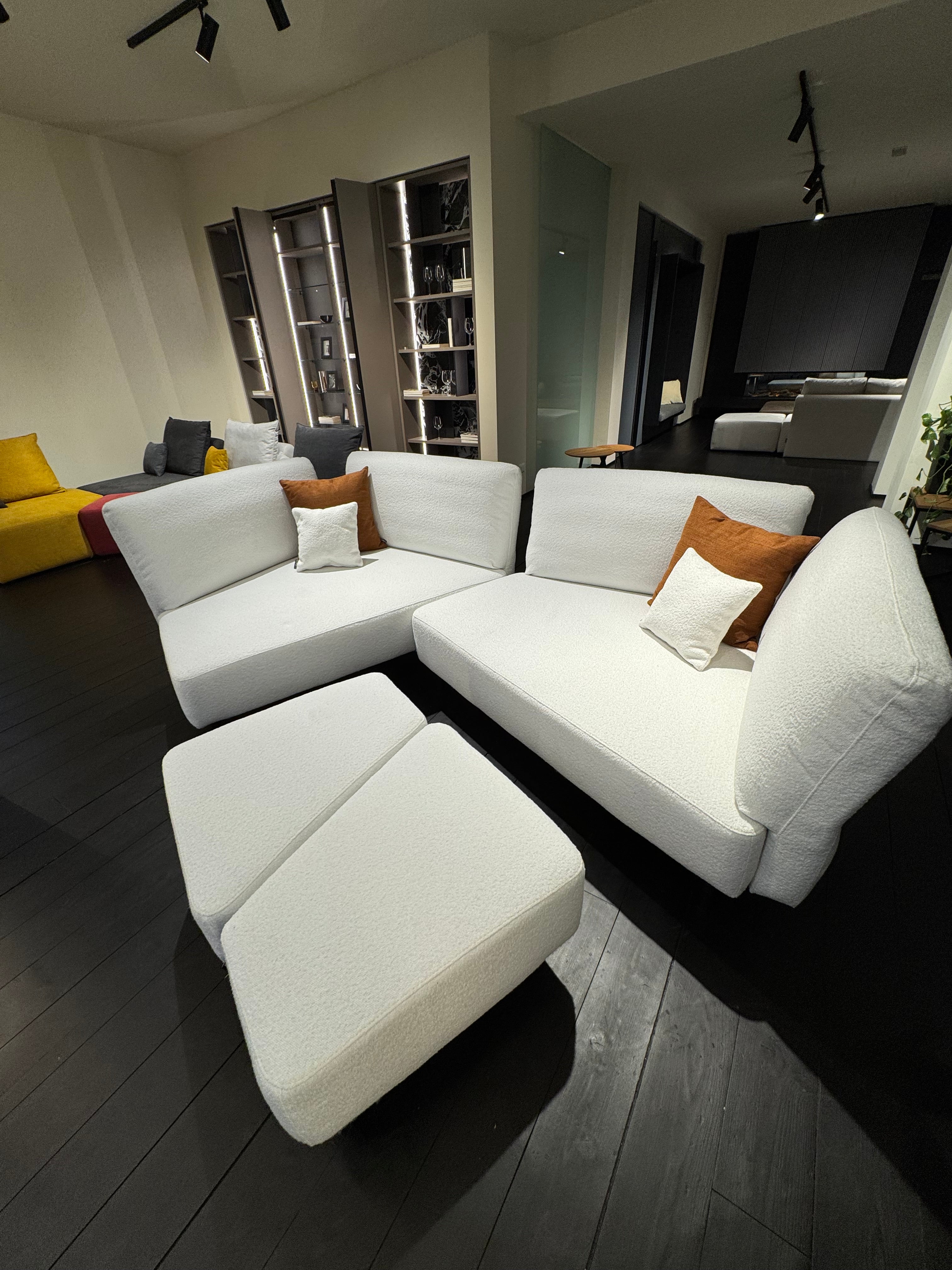 Outlet - Divano modulare Mike con funzione letto