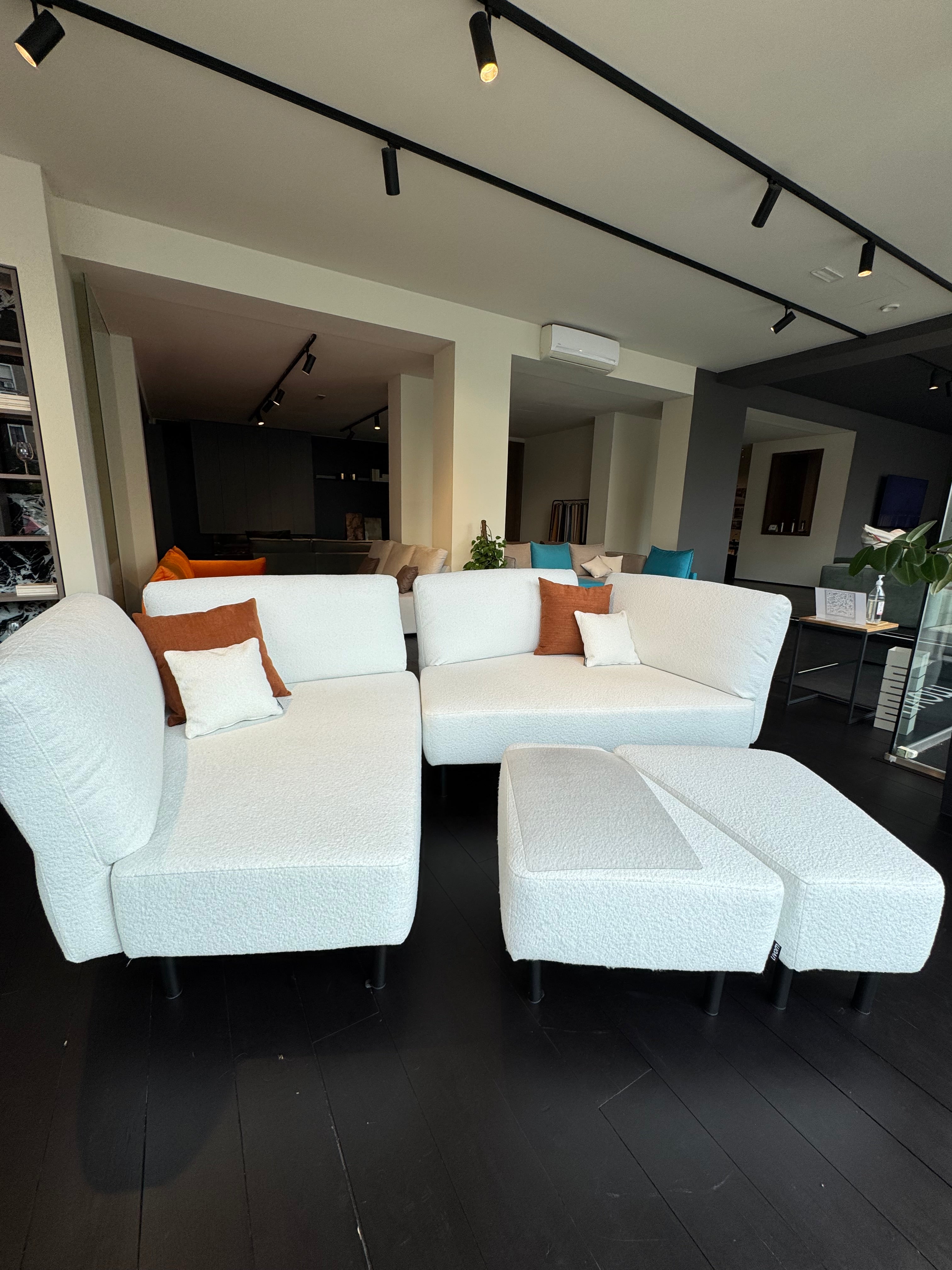 Outlet - Divano modulare Mike con funzione letto