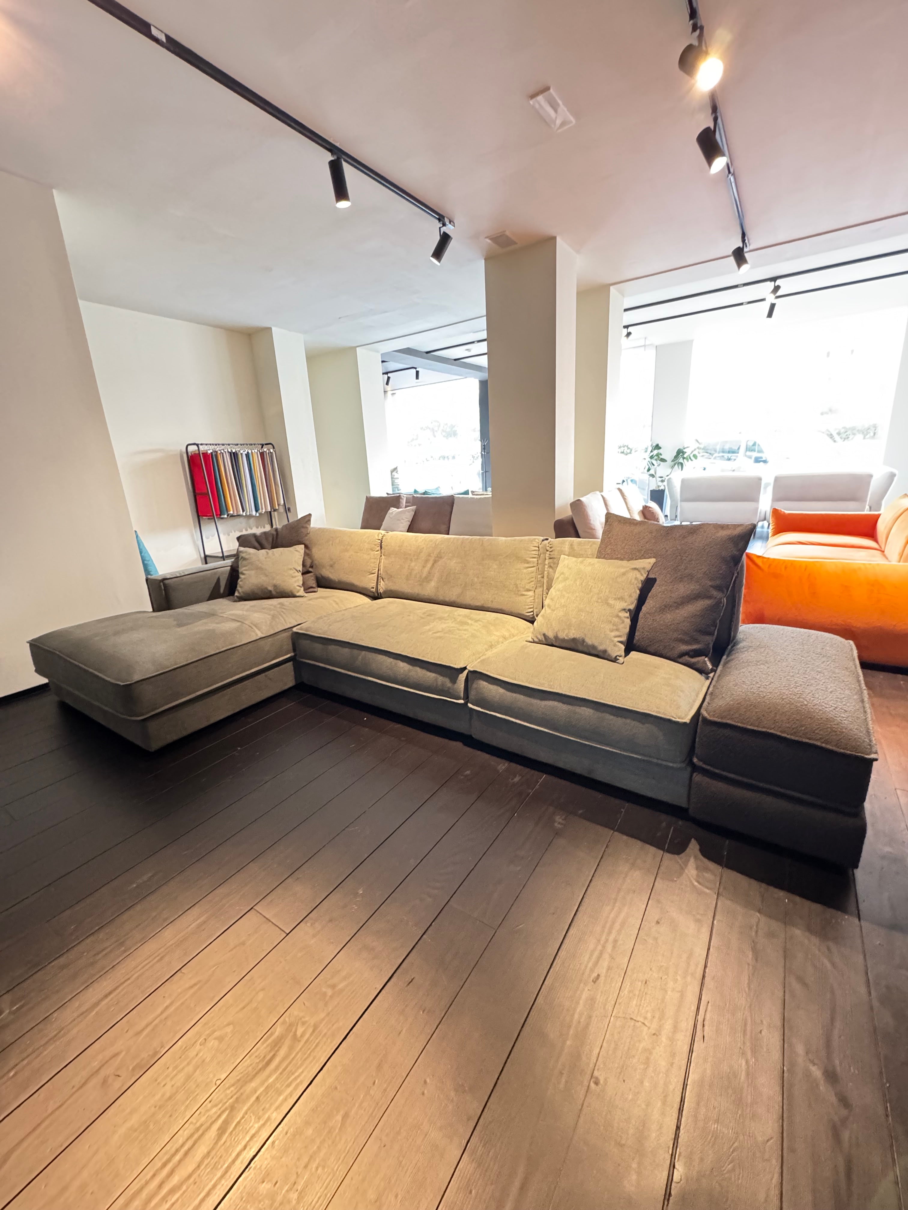 Outlet - Divano modulare Terra L 4 posti con funzione letto
