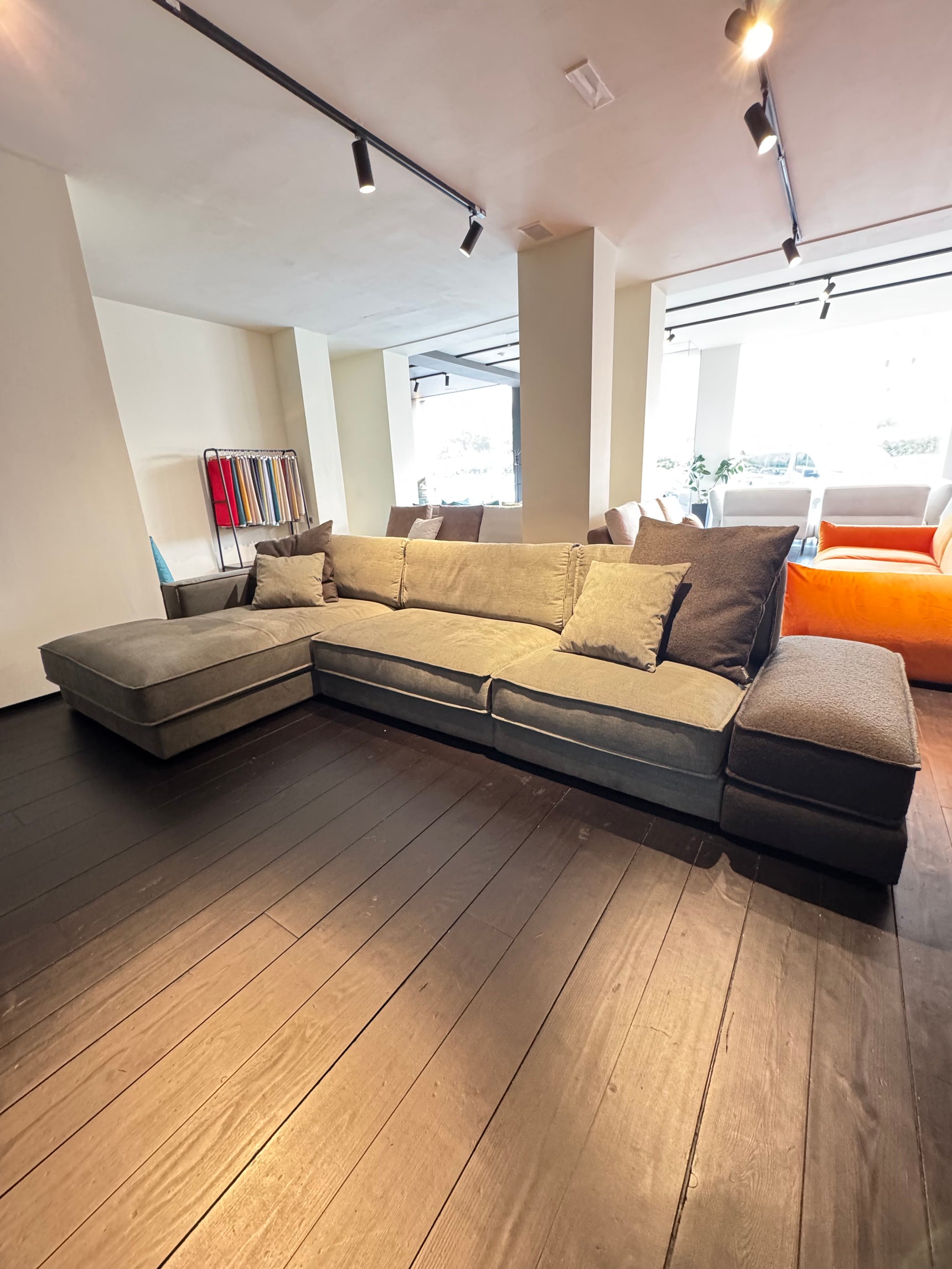 Outlet - Divano modulare Terra L 4 posti con funzione letto